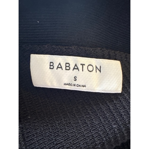 Aritzia Babaton Sculpt Knit Criss Cross Dress Black Size Small - Picture 5 of 6